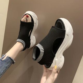 Giầy độn đế cao 6cm cá tính (size 35-40)