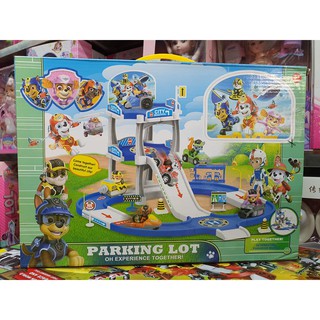 ZY-675 Đồ chơi bãi đậu xe đội chó cứu hộ loại 4 xe
