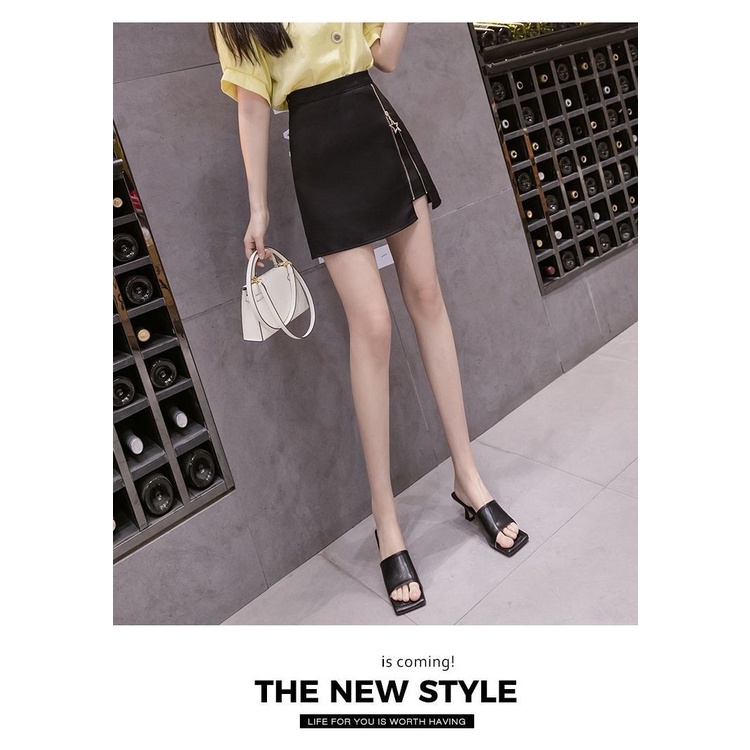 Chân Váy Ngắn Lưng Cao Phong Cách Hàn Quốc Thời Trang váy nữ WT-DQ-09