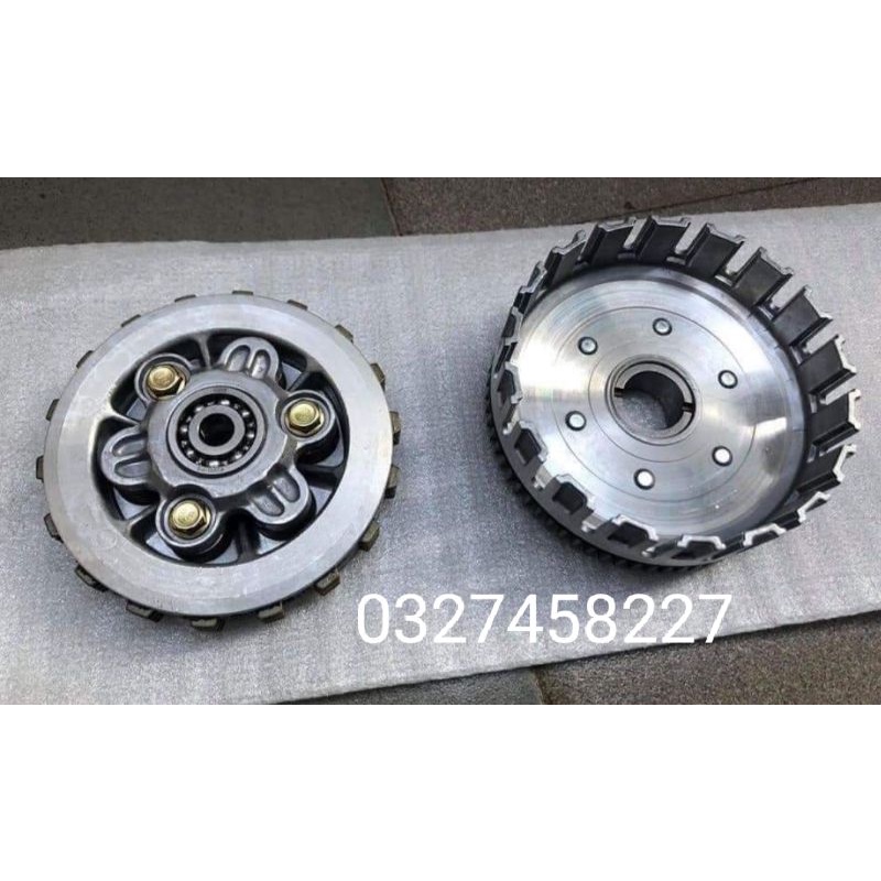 Nhông nồi côn độ 6 lò xo xe WAVE S110, RSX, Blade, A110....
