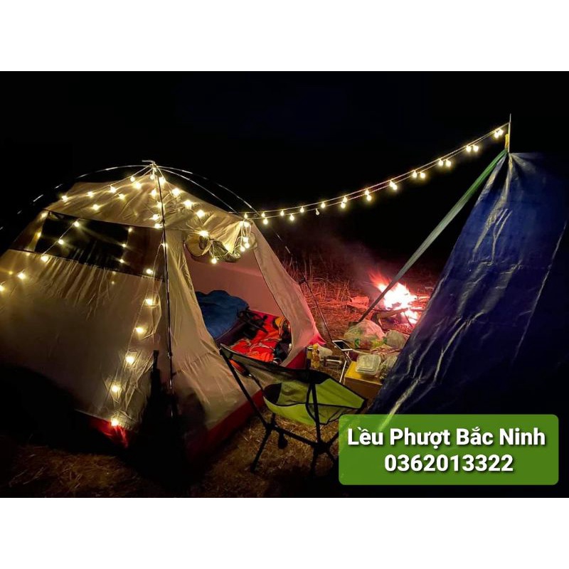 [Sale 12/12] Dây led trang trí lều cắm trại ban đêm nguồn PIN (dài 6m) | BigBuy360 - bigbuy360.vn