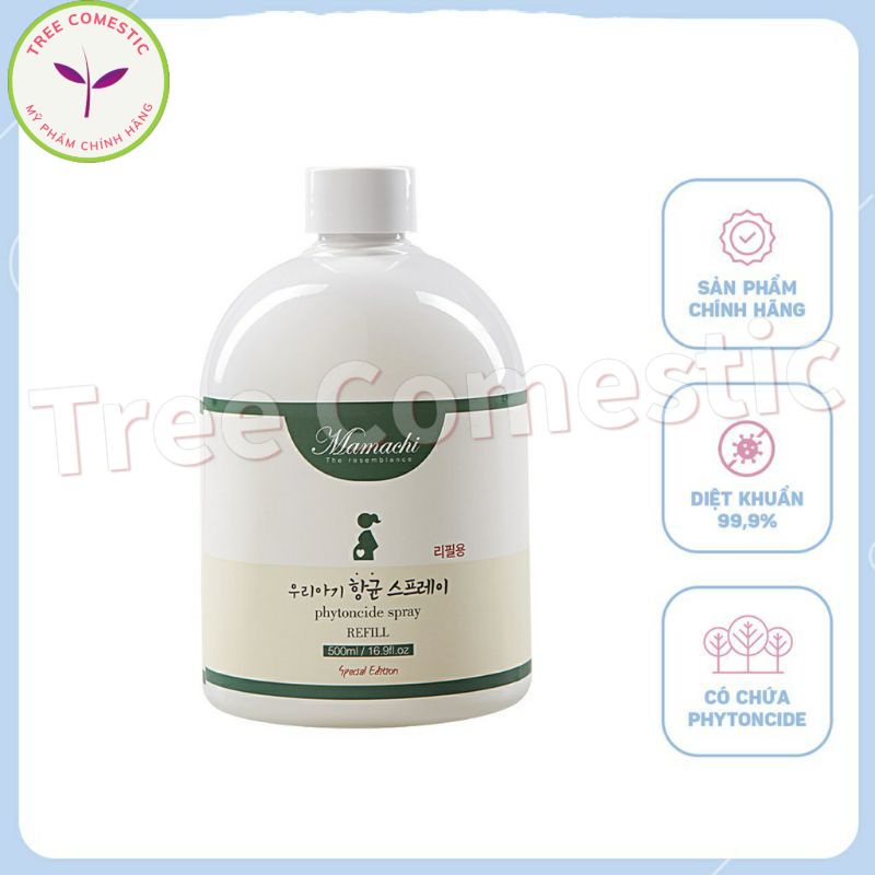 Xịt Khuẩn Phytoncide Tươi Mamachi Thanh Lọc & Làm Sạch Không Khí, Đồ Dùng Special Edition