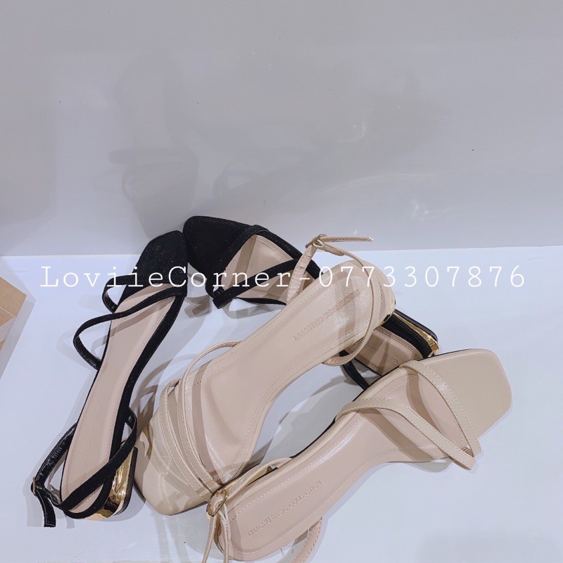 LOVIIECORNER- GIÀY SANDAL NỮ QUAI MẢNH DÂY CHÉO 2CM - GIÀY SANDAL NỮ ĐẾ BỆT 2CM QUAI MẢNH - SANDAL NỮ DÂY CHÉO- G200523