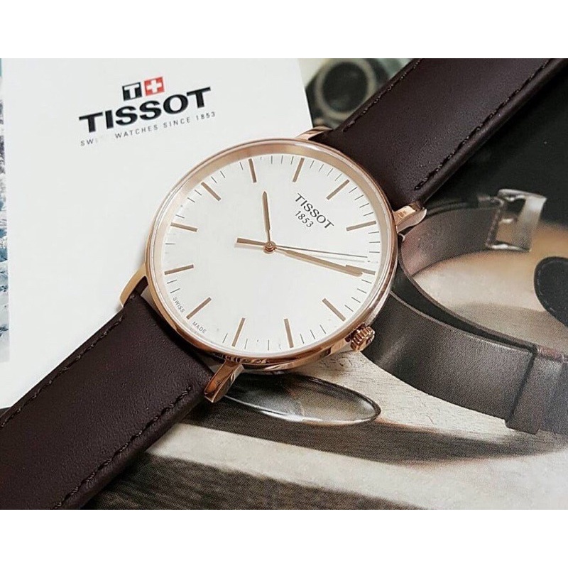 Đồng hồ nam dây da Tissot T109.610.36.031.00