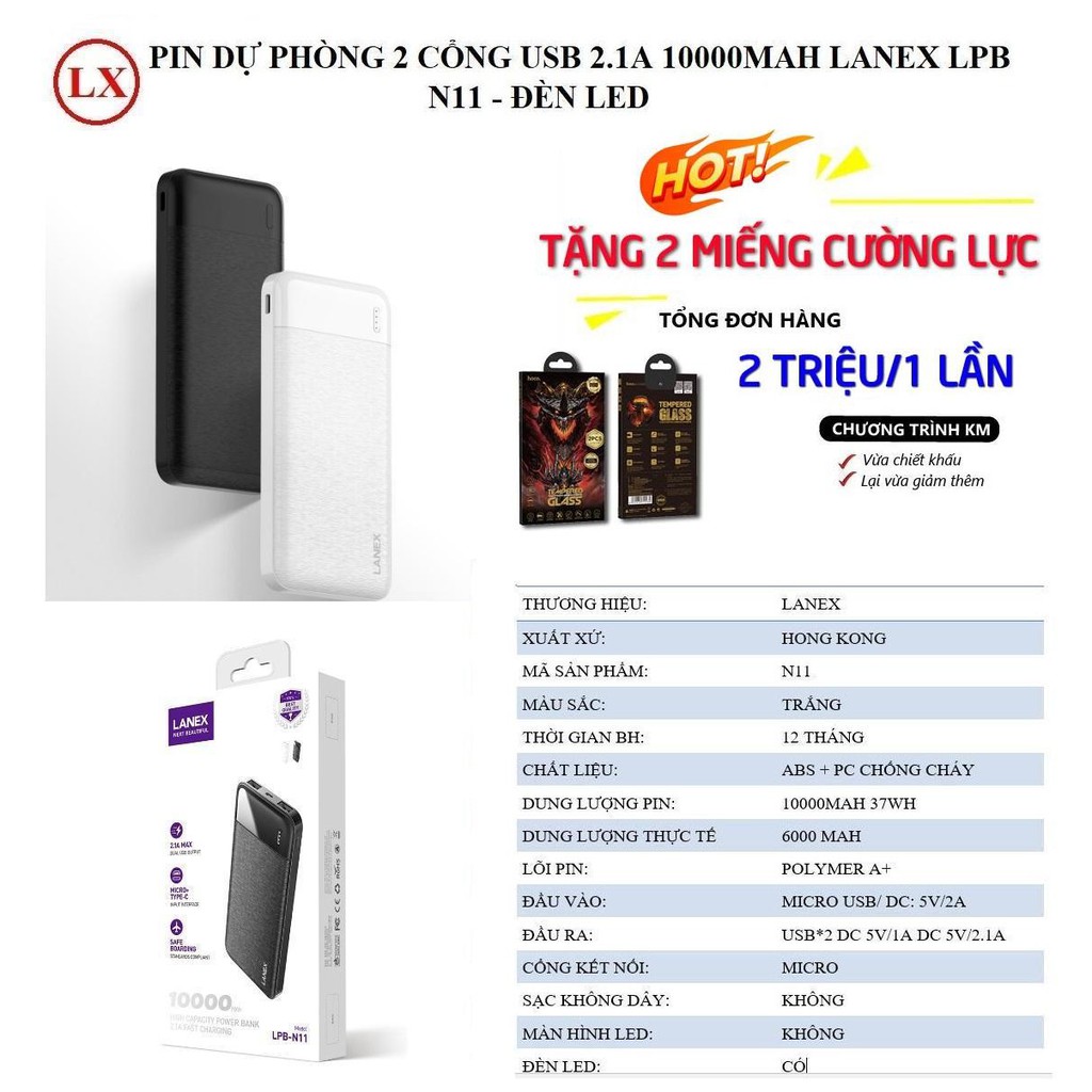 Pin sạc dự phòng