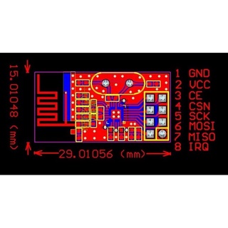 Module thu phát RF NRF24L01 2.4Ghz - YBPE