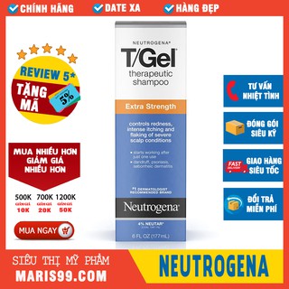 Dầu Gội Đầu NEUTROGENA Tgel Therapeutic Shampoo Extra Strength (177ml) _Xchoice