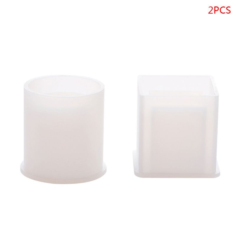 Set 2 Khuôn Silicon Làm Chậu Cây Sử Dụng Tiện Lợi