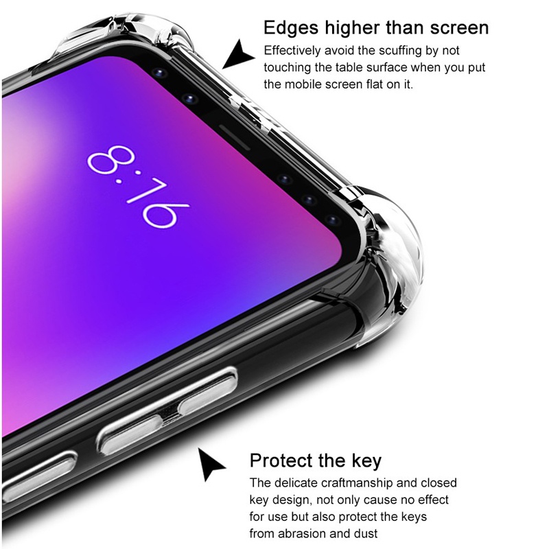 Ốp Điện Thoại tpu Túi Khí Dày Chống Rơi Cho motorola moto e32 e20 e30 e40 edge 30 pro ultra 20 lite g52 g82 g62 g22 g200
