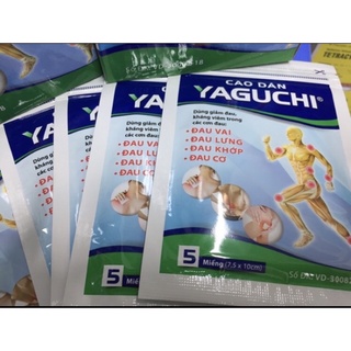 Cao dán giảm đau Yaguchi bịch5 miếng