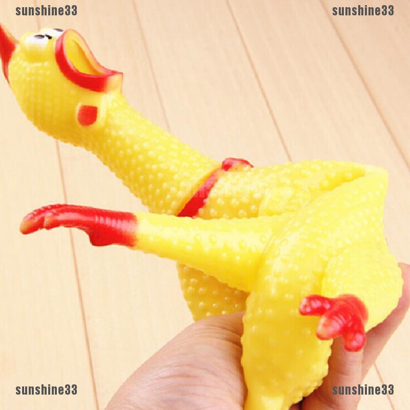 Đồ Chơi Hình Gà Trống Phát Tiếng Kêu 17Cm Vui Nhộn Cho Thú Cưng