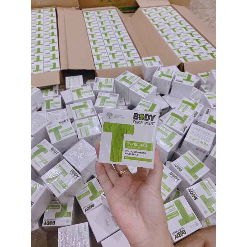 Trà T BODY HAIR SIBERI đào thải độc đốt mỡ thừa thanh lọc cơ thể hỗ trợ giảm cân | BigBuy360 - bigbuy360.vn