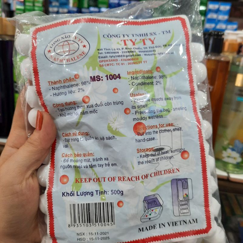 Long não thơm TYTY MS 1004 - 500g