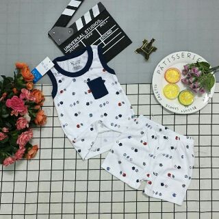 Combo 10 bộ  ba lỗ bé trai