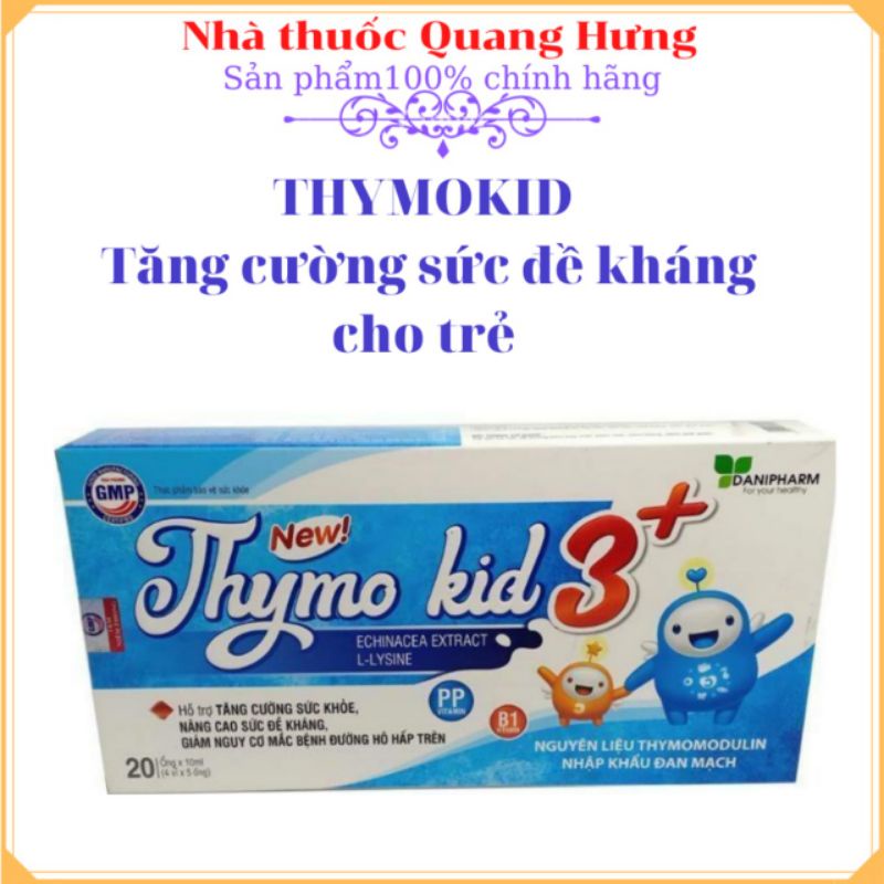 Thymo kid giúp tăng cường sức đề kháng