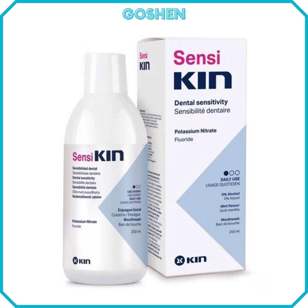 Nước súc miệng Sensi KIN Ngăn Ngừa Ê Buốt, Dành Cho Răng Nhạy Cảm 250ml