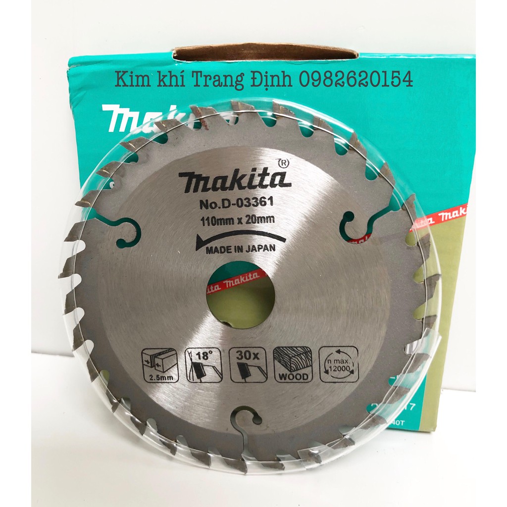 Lưỡi cắt gỗ MAKITA 100mm