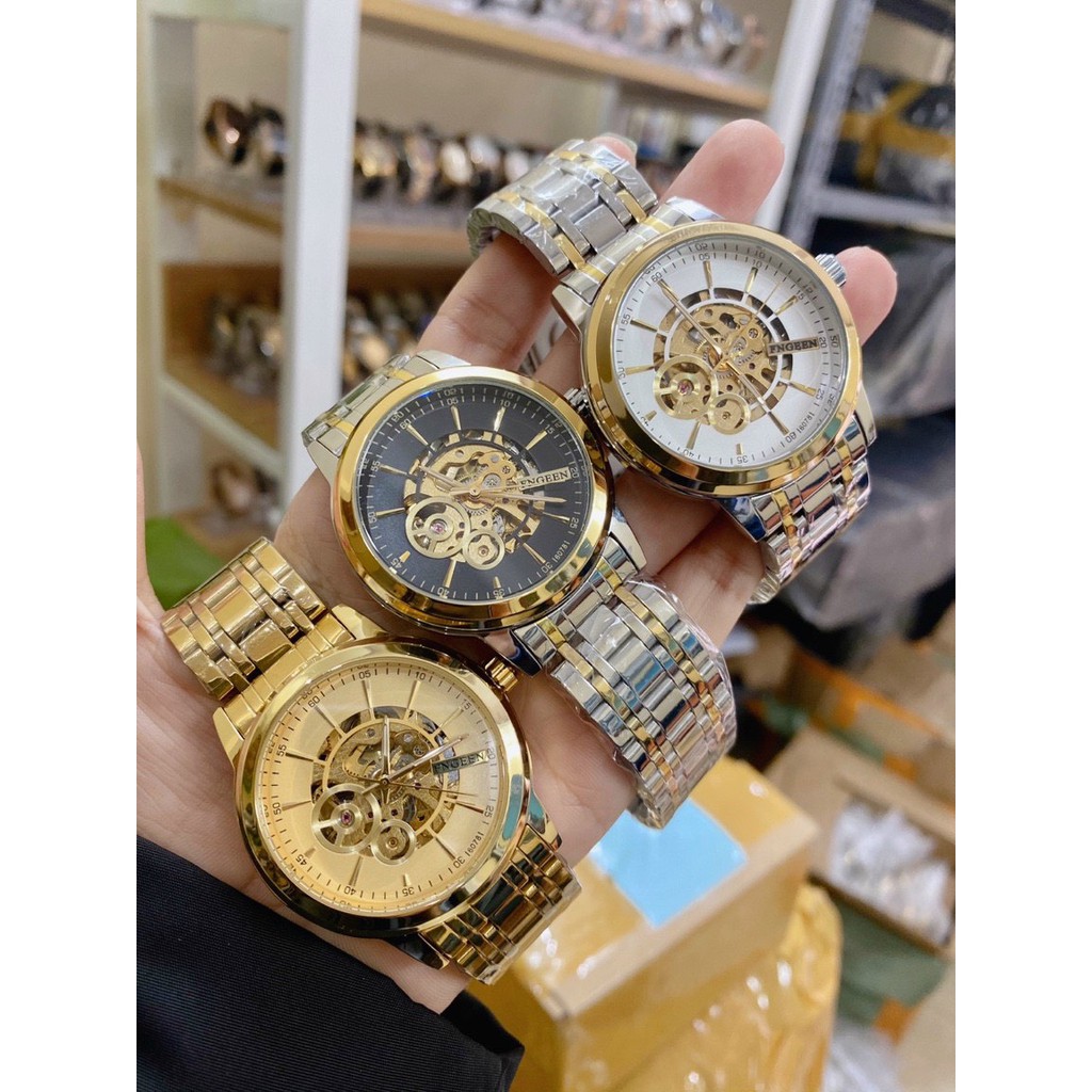 Đồng Hồ Cơ Lộ Máy Nam FNGEEN - 6078 | BigBuy360 - bigbuy360.vn