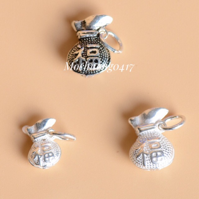 🔥 GIÁ BÁN SỈ 🔥 Bạc chuẩn: Charm bạc treo túi tiền bạc cực xinh – Hàng chuẩn – đẹp, TH335