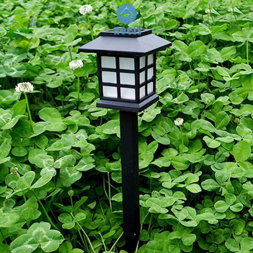 Noel✦2pcs Outdoor Solar Power LED Light Path Way Landscape Garden Fence Lamp