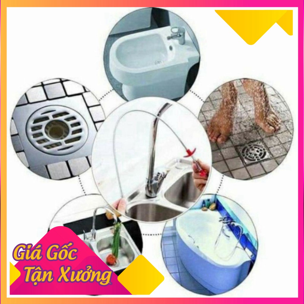 (FREE SHIP)+ FREE SHIP Que Thông Cống Gắp Rác Lò Xo Bằng Thép Tiện Lợi 60cm giá tốt chỉ có ở tiện ích shop GIÁ TỐT CHỈ C