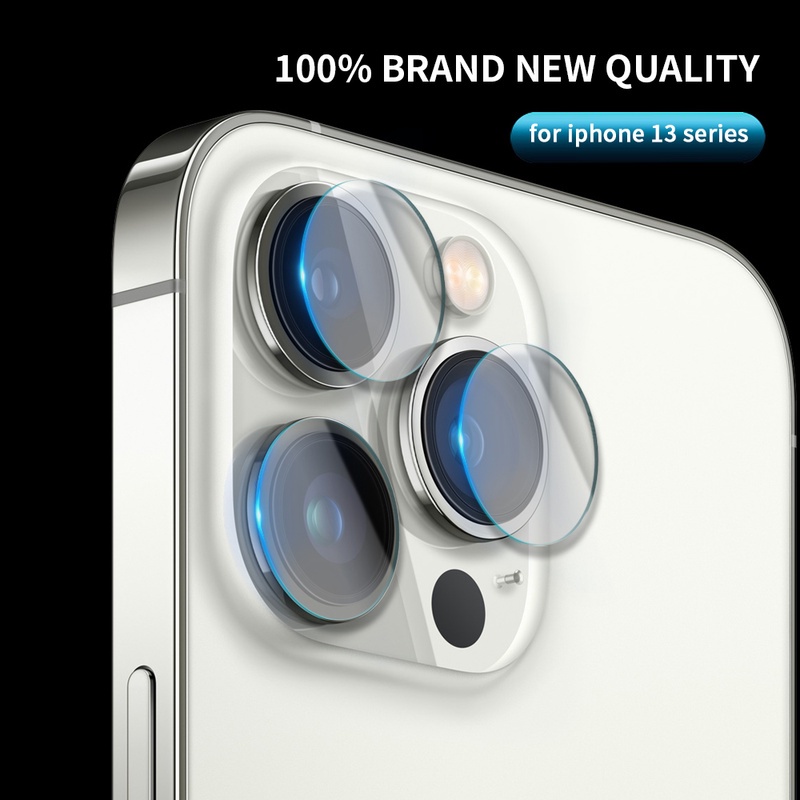 Kính cường lực bảo vệ camera sau thích hợp cho iPhone 13 13Mini 13 Pro 13 Pro Max tùy chọn số lượng
