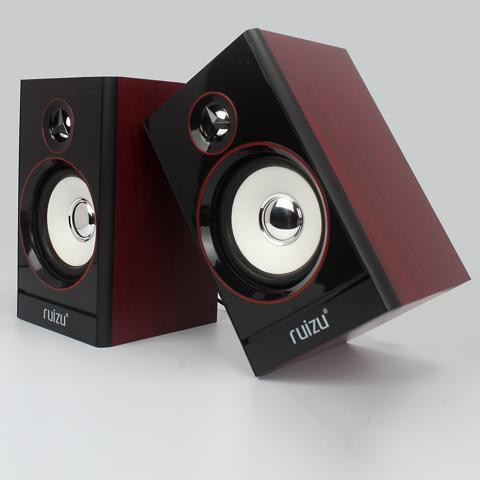 Loa vi tính 2.0 Ruizu RS-810/820 - âm thanh cực hay (Đen gỗ) | BigBuy360 - bigbuy360.vn