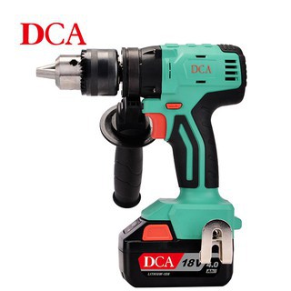 MÁY KHOAN PIN KHÔNG CHỔI THAN 18V DCA ADJZ16EK [CHÍNH HÃNG] MÁY KHOAN PIN DCA [RẺ] KHOAN PIN TOTAL INGCO