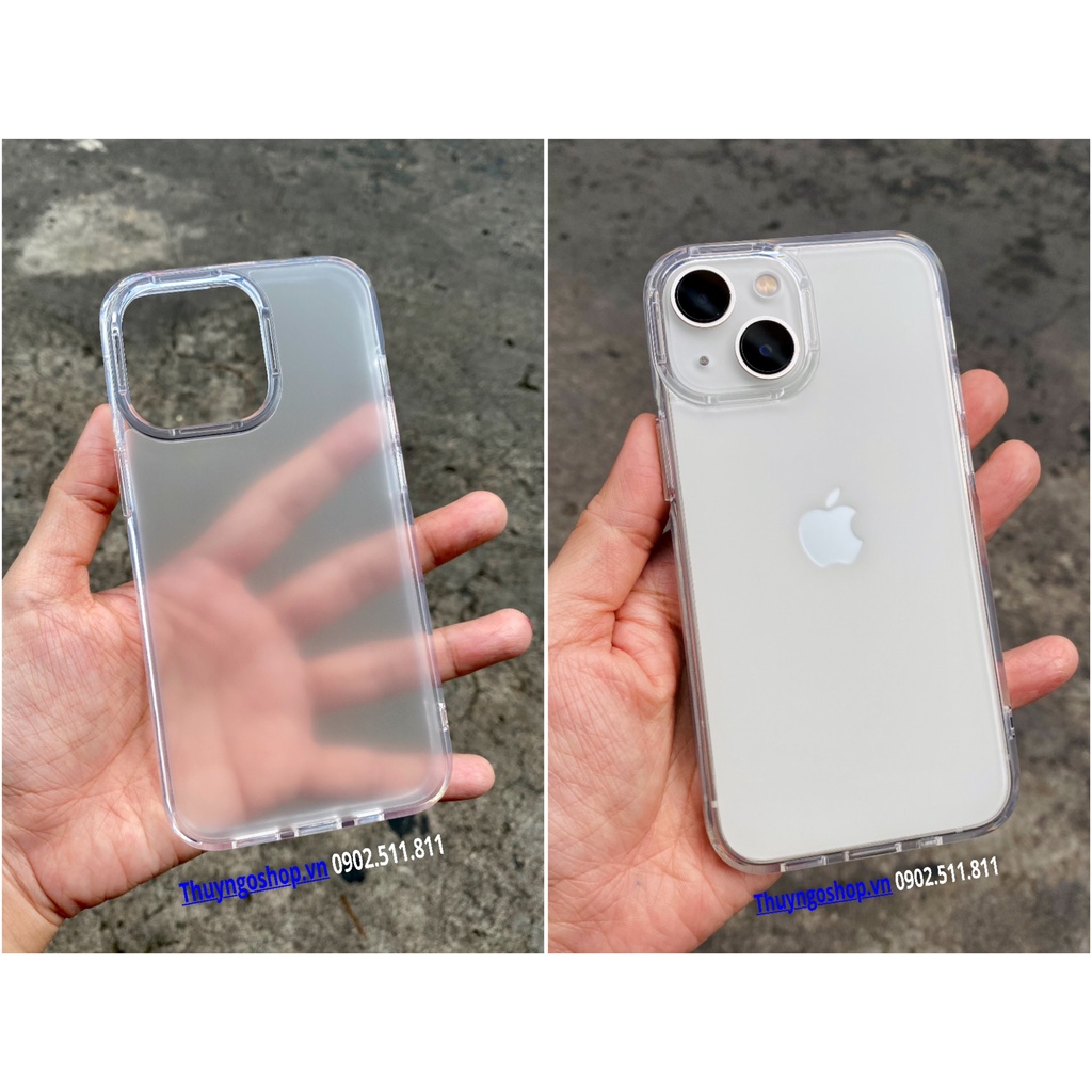 Ốp lưng mờ chống vân tay iphone 13 Pro Max - ip 13 Pro - ip 13 - ip 13 mini - ip 12 Pro Max - ip 12 Pro - ip12