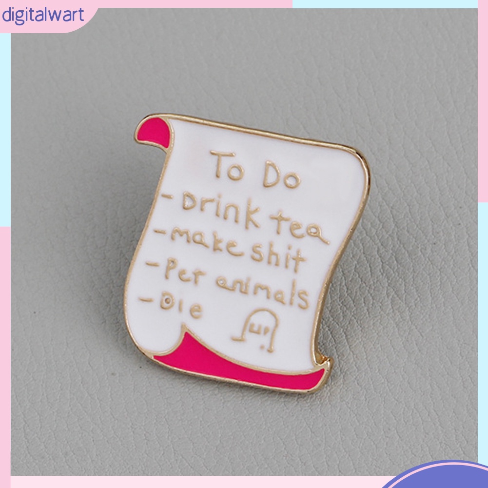 Ghim Cài Áo Hình Cuốn Sách Sáng Tạo Độc Đáo