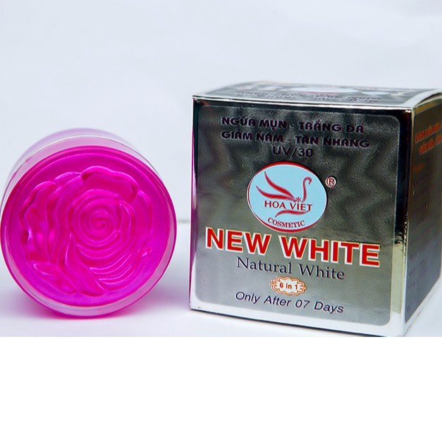 Kem ngừa mụn Trắng da New White