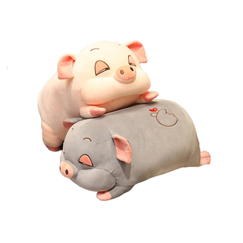 Set Chăn Gối Văn Phòng Hình Lợn Con Dễ Thương🐷Chăn Gối 2in1 Heo Mắt Hí Bé Cực Thích Ôm