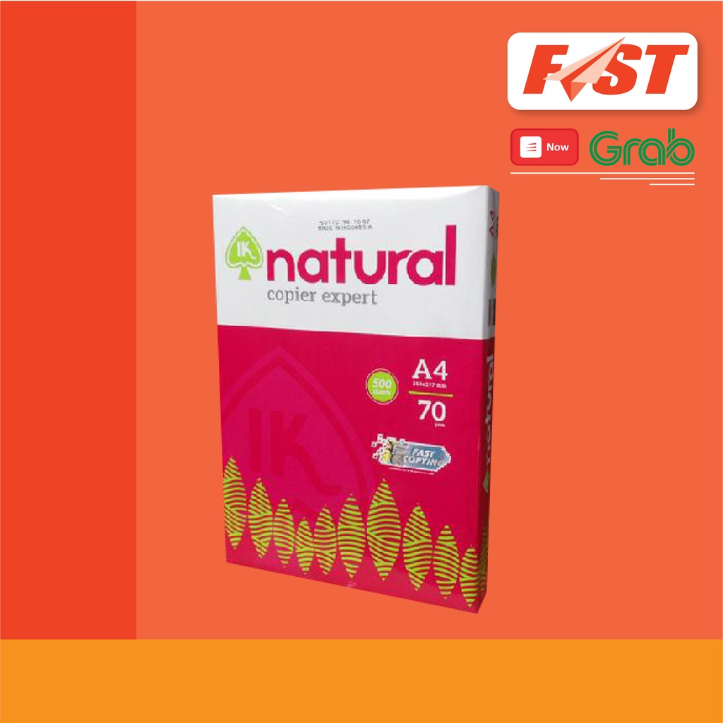 [Sỉ &amp; Lẻ] Giấy in A4 IK Natural - 70g