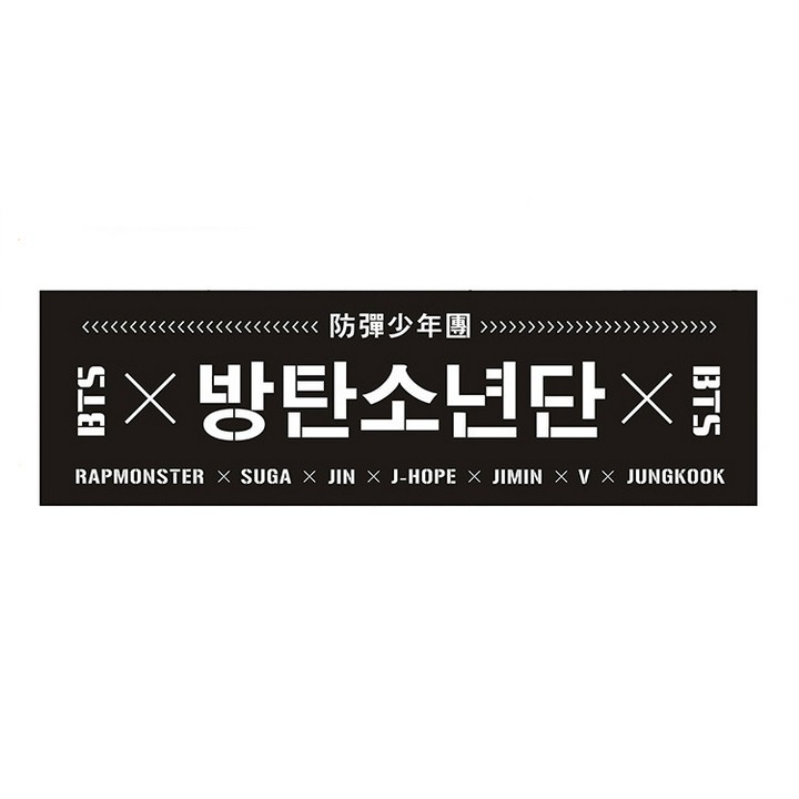 Banner bts Loveyourself thiết kế sáng tạo in hình thần tượng Hàn Quốc quà tặng trang trí xinh xắn dễ thương