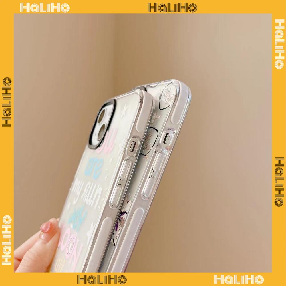 iPhone Case Silicone Soft Case Clear Case Thickened Shockproof Protection Camera English Butterfly Compatible with For iPhone 11 iPhone 13 Pro Max iPhone 12 Pro Max iPhone 7Plus xr
