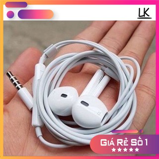 Tai nghe 💖 FREESHIP 💖 Giắc 3.5 Phù hợp tất cả dòng lP(5, 6, 6plus và tất cả các dòng android) - Màu trắng - Nguyên hộp