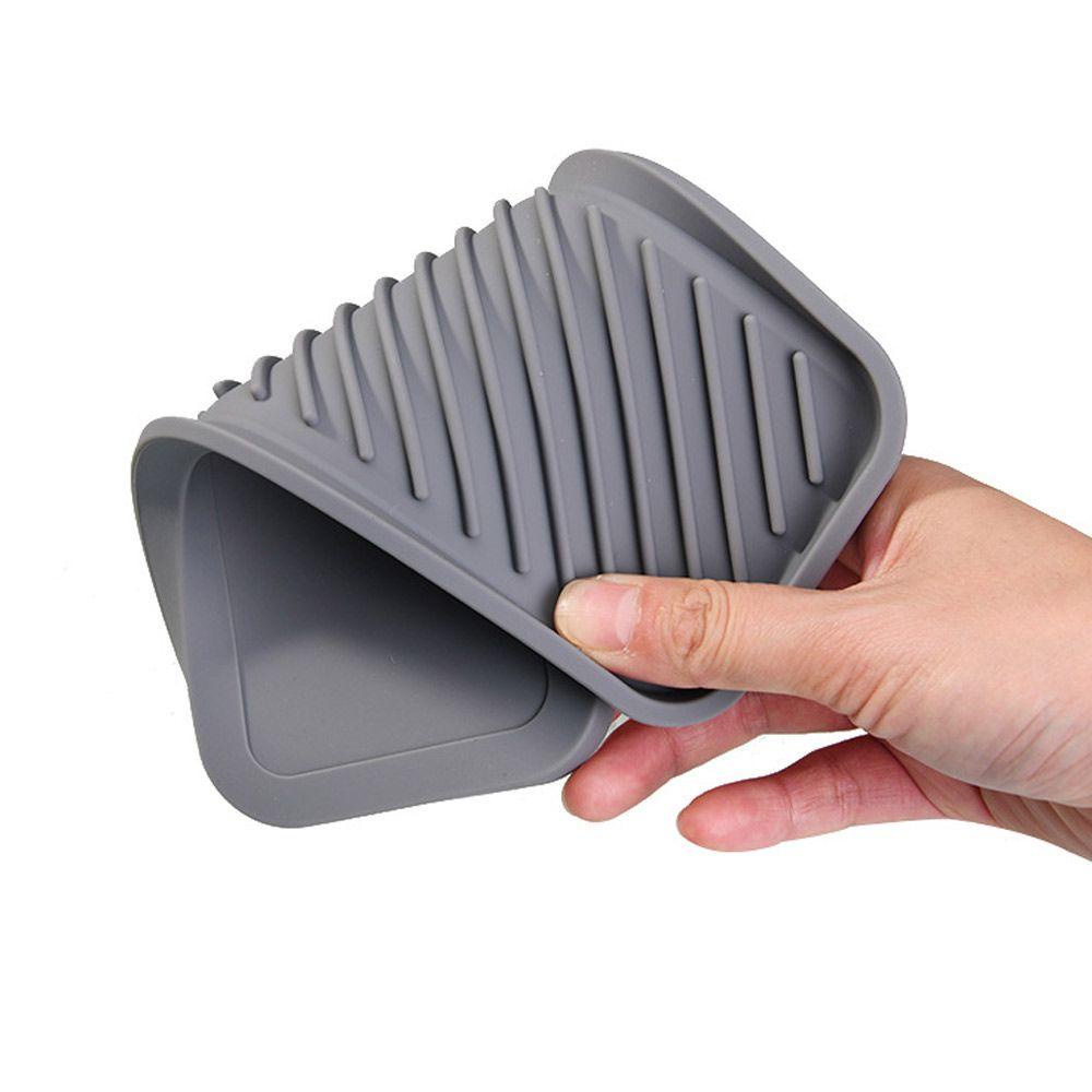PISTA Khay Đựng Xà Phòng Có Mút Rửa Chén Tiện Dụng