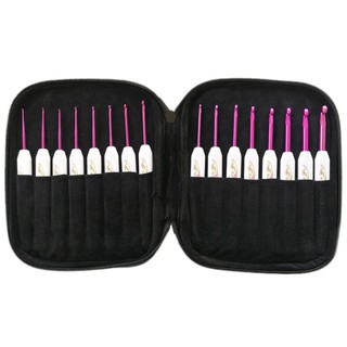 Bộ dụng cụ đan móc len thủ công 1.0-6.0mm