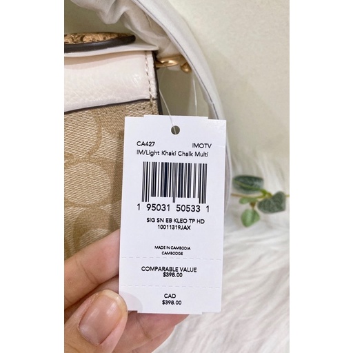 Túi Coach auth sale