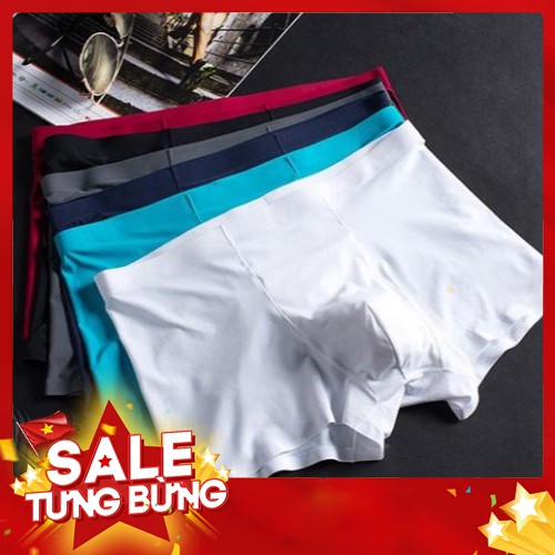 -Hàng nhập khẩu Boxer Lụa Sữa OSAKA Xuất Nhật, Quần Lót Nam Thun Lụa Chất Đẹp Sịp Mát Lạnh - BB001 Liên hệ mua hàng  084