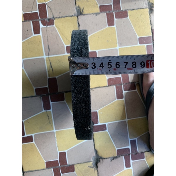 Bánh nỉ xám đánh bóng inox 200x25mm, 150x25mm, 200x47mm