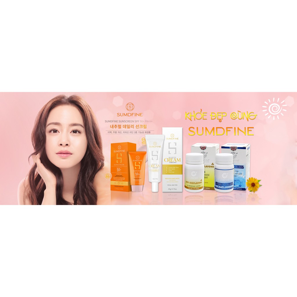 Kem chống nắng Sumdfine Hàn Quốc chính hãng