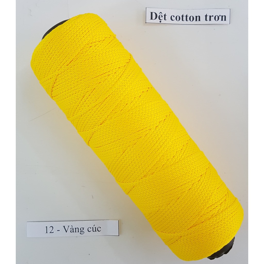 Sợi dệt cotton trơn (Bảng màu 1)