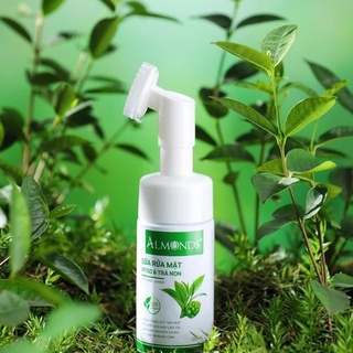 SỮA RỬA MẶT ATISO TRÀ NON ALMONDS 120ML(kèm đầu cọ)