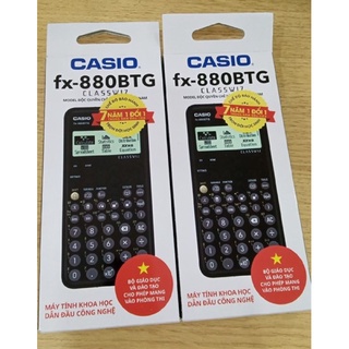 Máy tính casio fx-880btg thuộc dòng máy tính khoa học classwiz của hãng