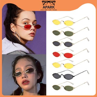 Kính ngầu mắt mèo mắt nhỏ - kính mát râm nam nữ thời trang hot tred 2021 đi biển - apark AP18