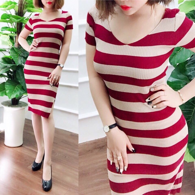 Đầm body len montoghi hàng Quảng Châu | BigBuy360 - bigbuy360.vn