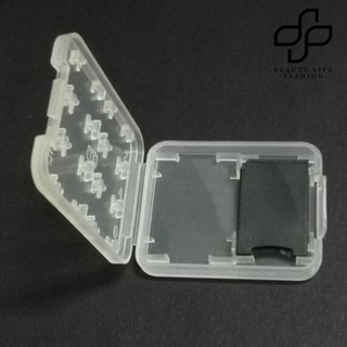 【NEW】Multifunctional Clear Micro SD TF SDHC MSPD Memory Card Storage Box Holder Case