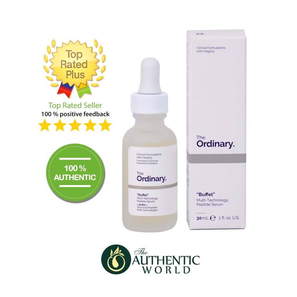 THE ORDINARY CHÍNH HÃNG Dưỡng da toàn diện Buffet 30 ml