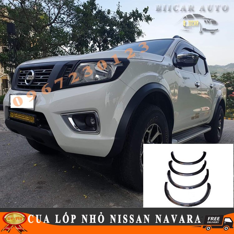 Cua Lốp Nissan Navara Np 300 Mẫu Nhỏ Đen Trơn 2021-2021